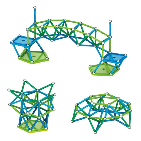 Set de construit Geomag Classic 142 buc