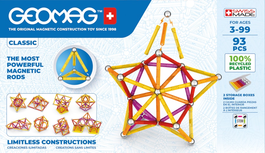 Kit de construcție Geomag Classic 93 buc