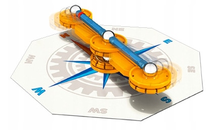 Kit de construcție Geomag Mechanics Compass 21 buc