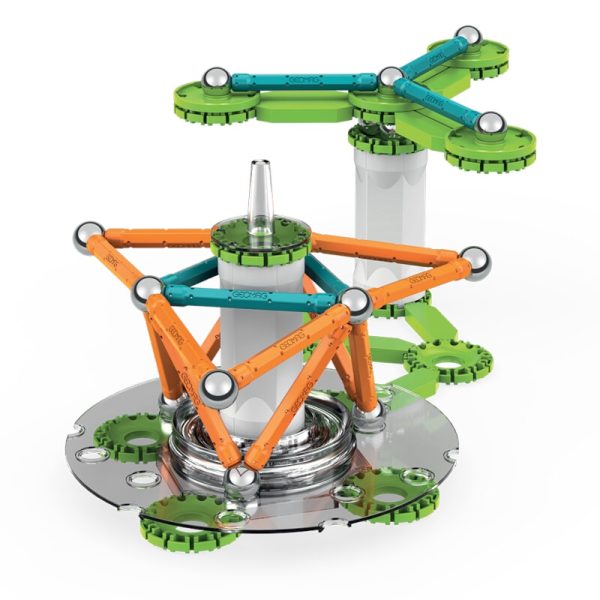 Kit de construcție Geomag Mechanics Motion 96 piese - elemente mobile