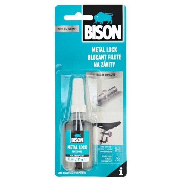 Lipici pentru fixarea filetelor BISON METAL LOCK