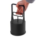 Colector magnetic de metal cu mecanism de eliberare – diametru 13 cm