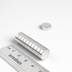 Magnet neodim cilindru 12×4 mm