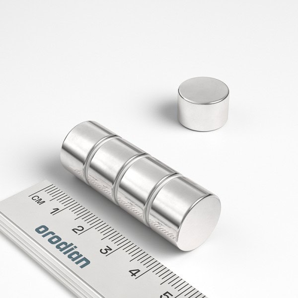 Magnet neodim cilindru 15×10 mm