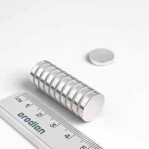 Magnet neodim cilindru 15×3 mm