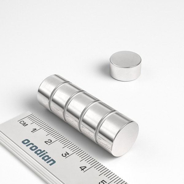 Magnet neodim cilindru 15×8 mm