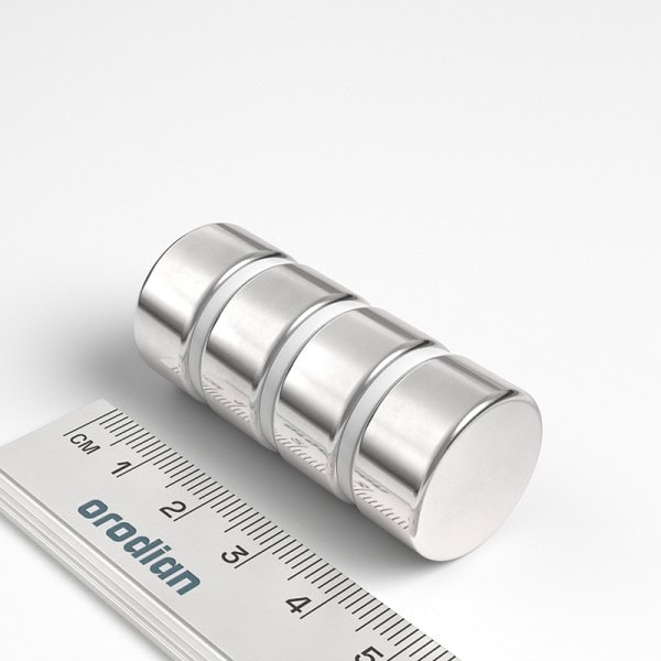 Magnet neodim cilindru 20×10 mm