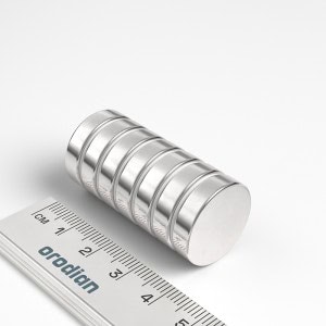 Magnet neodim cilindru 20×5 mm