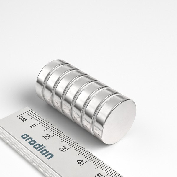 Magnet neodim cilindru 20×5 mm