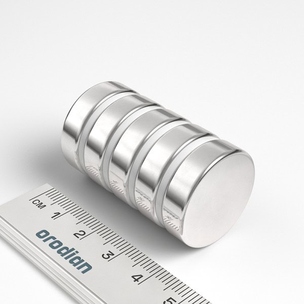 Magnet neodim cilindru 25×7 mm