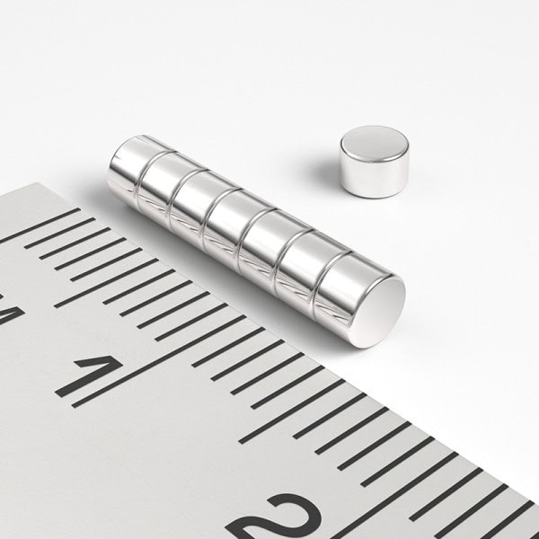 Magnet neodim cilindru 3×2 mm