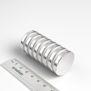 Magnet neodim cilindru 30×5 mm