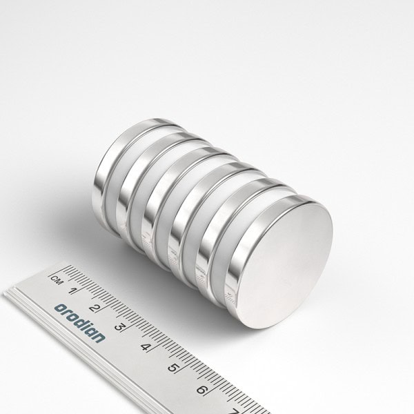 Magnet neodim cilindru 35×5 mm