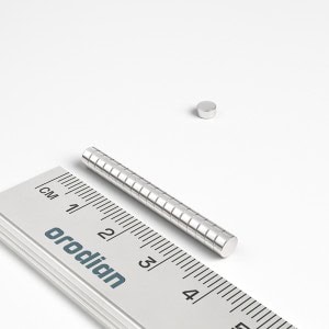 Magnet neodim cilindru 4×2 mm