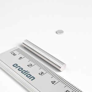 Magnet neodim cilindru 5×1 mm