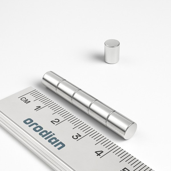 Magnet neodim cilindru 6×8 mm
