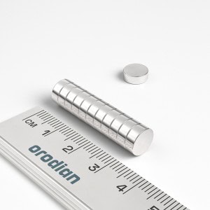 Magnet neodim cilindru 8×3 mm