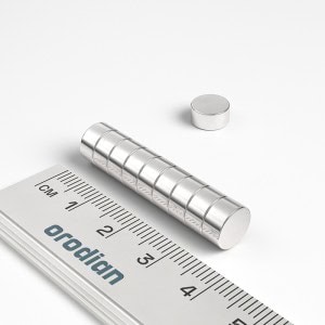 Magnet neodim cilindru 8×4 mm