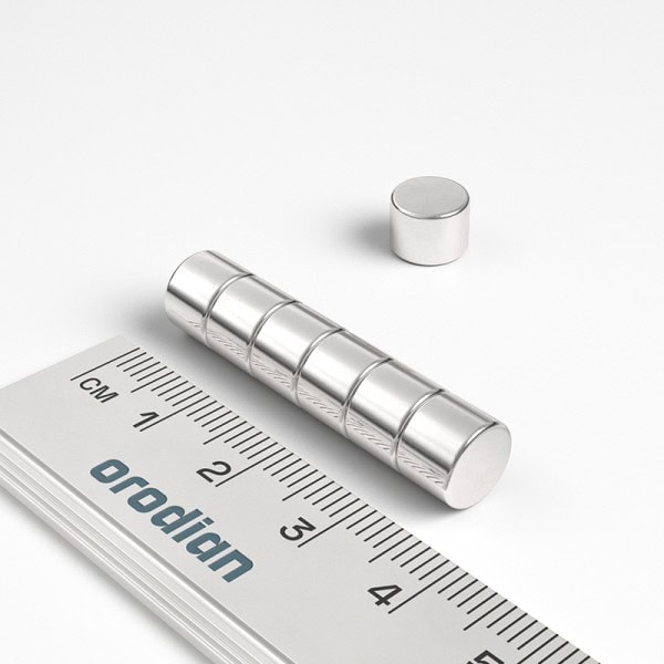 Magnet neodim cilindru 8×6 mm