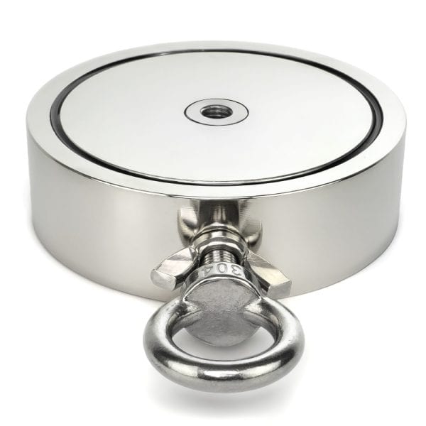 Magnet de pescuit cu două fețe – forță 2×1100 kg