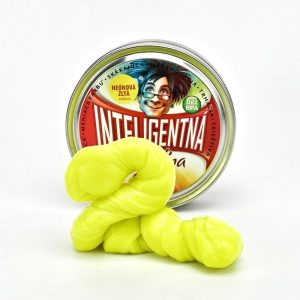 Plastilină inteligentă luminoasă în culoarea galben neon!