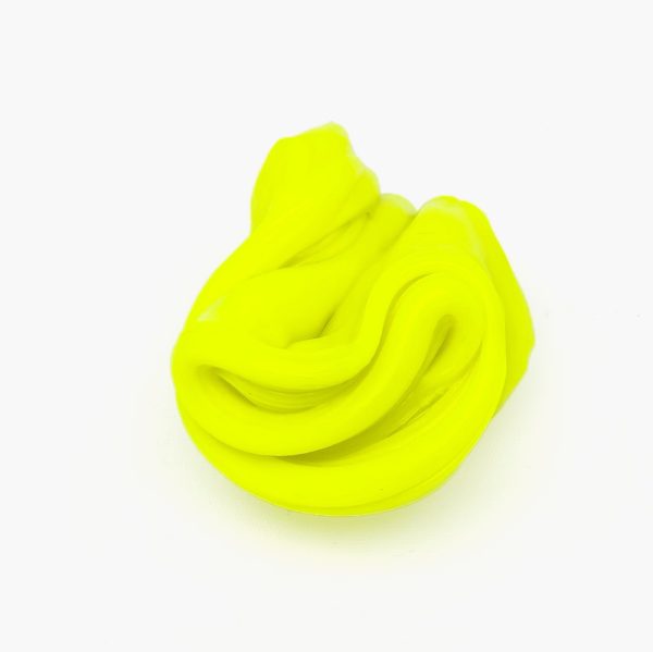 Plastilină inteligentă luminoasă în culoarea galben neon!