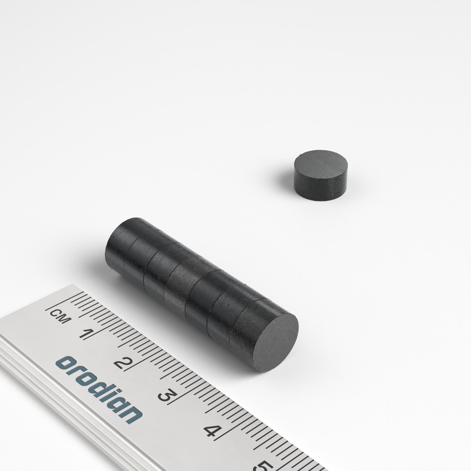 Magnet cilindru ferită 10×5 mm – Y30BH