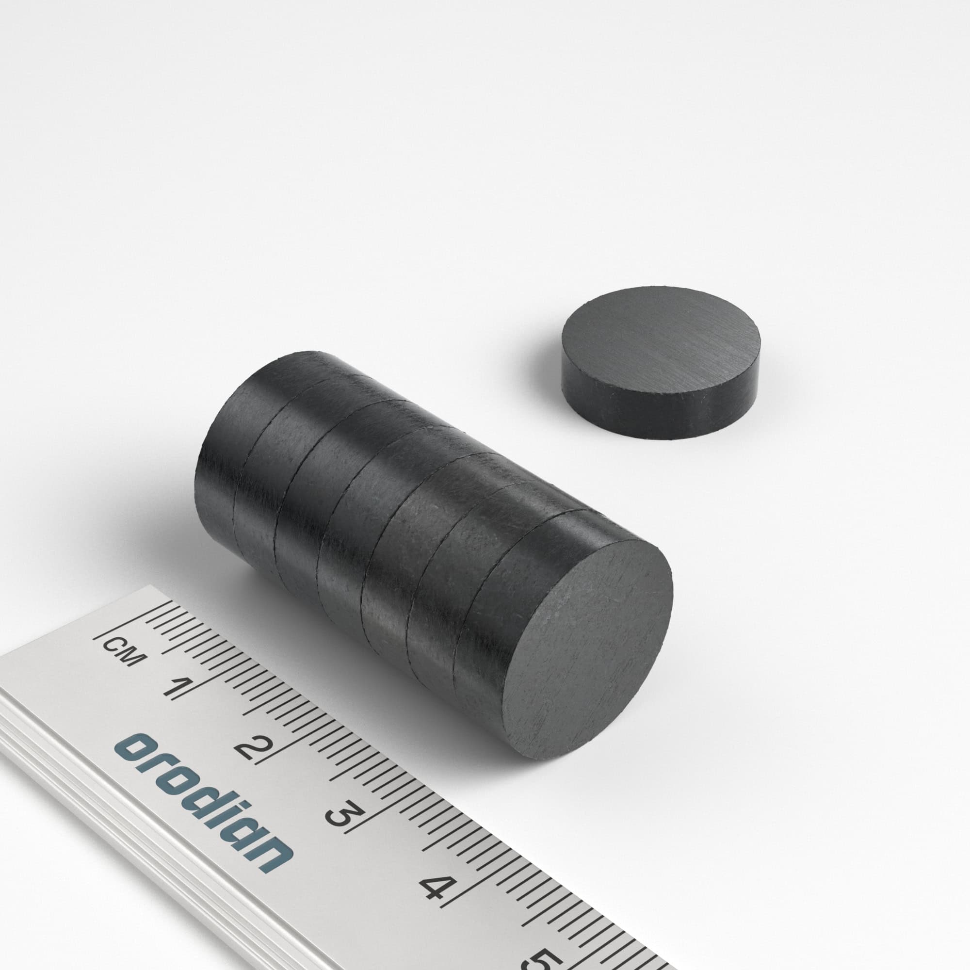 Magnet cilindru ferită 18×5 mm – Y30BH
