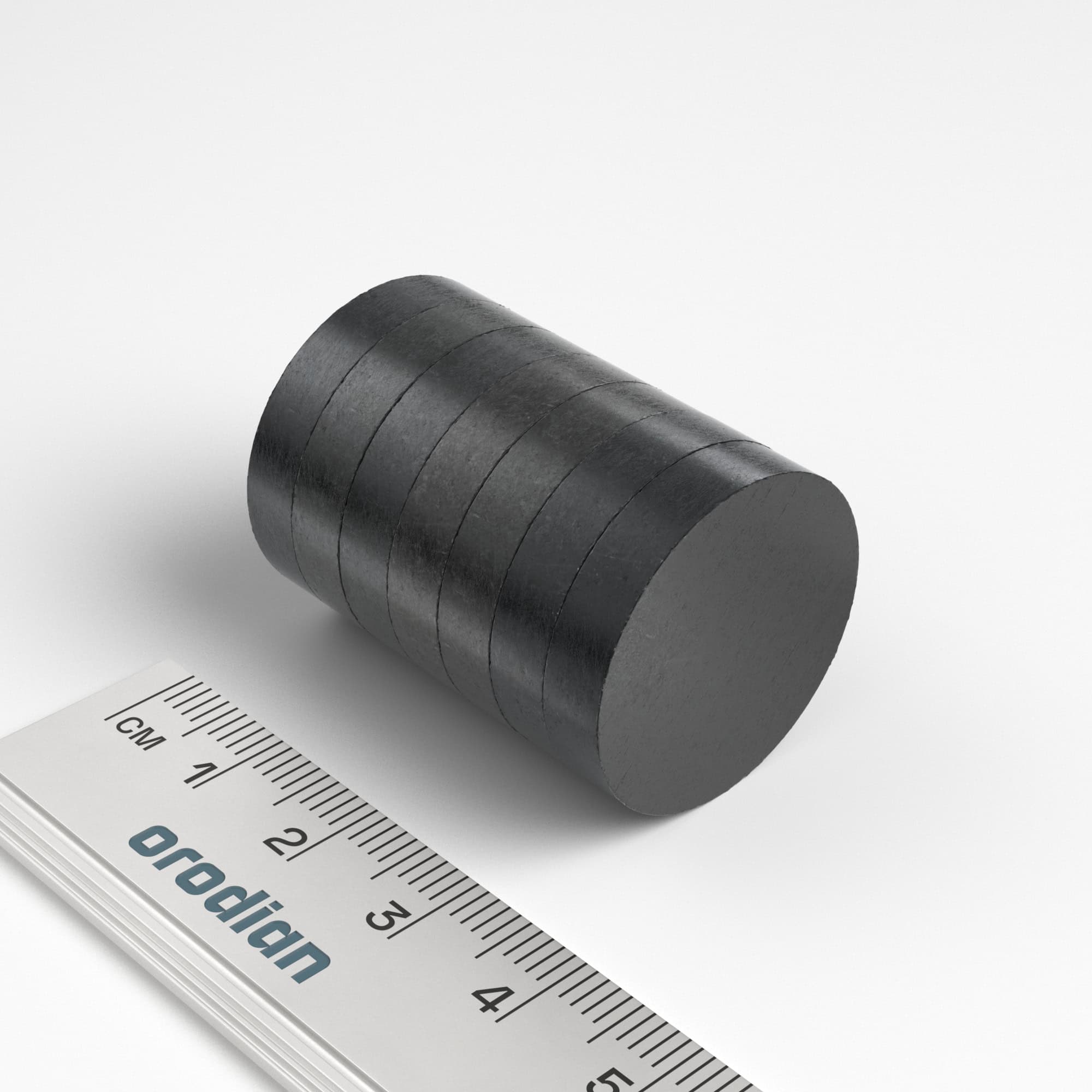 Magnet cilindru ferită 25×5 mm – Y35