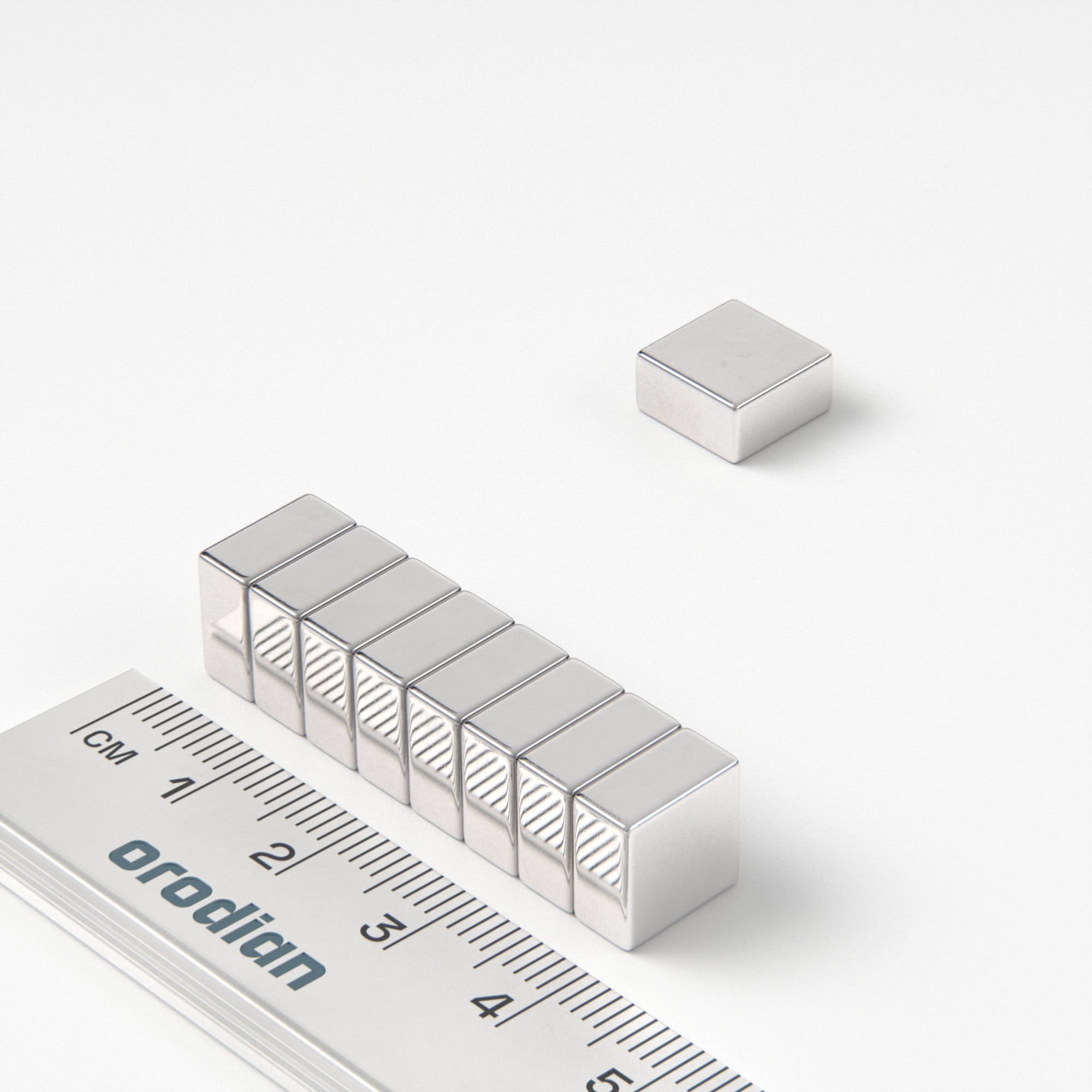 Magnet neodim bloc 10×10×5 mm – N42