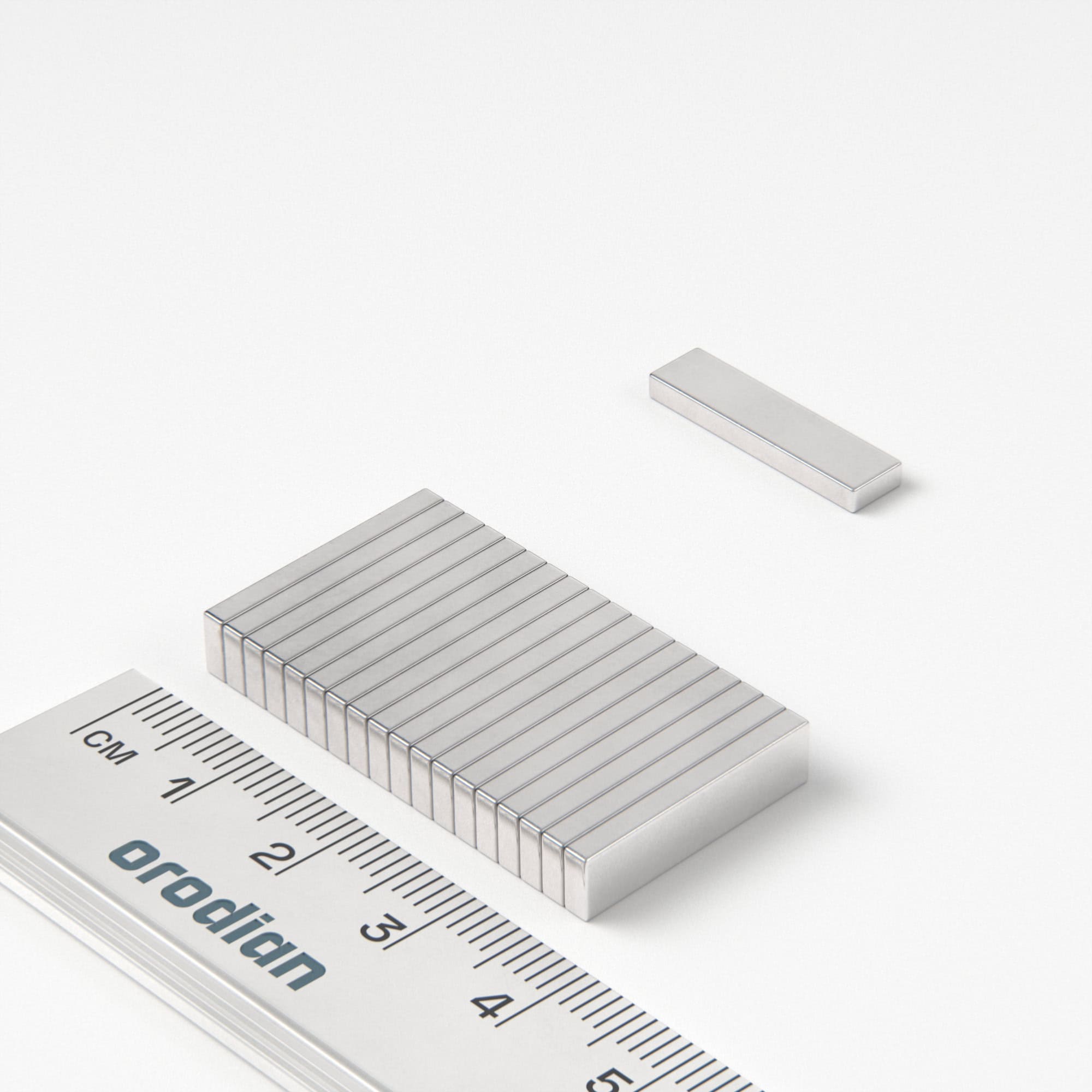 Magnet neodim bloc 20×5×2 mm – N38