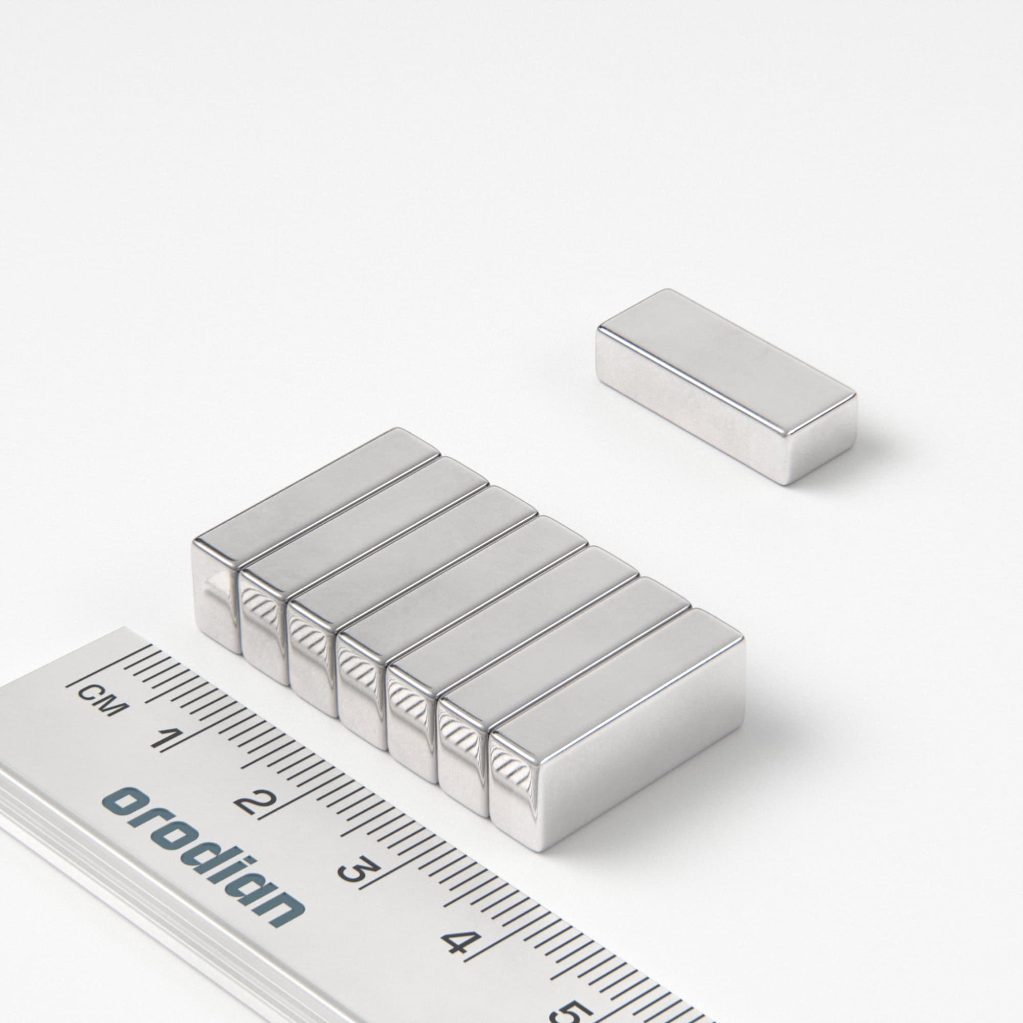 Magnet neodim bloc 20×8×5 mm – N35