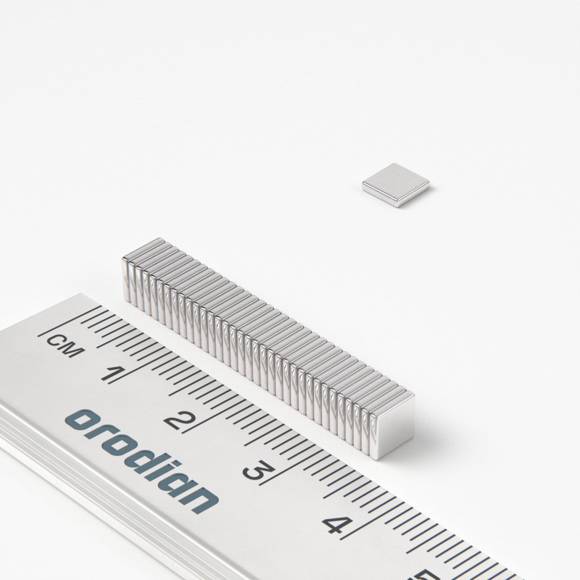 Magnet neodim bloc 5×5×1 mm – N38