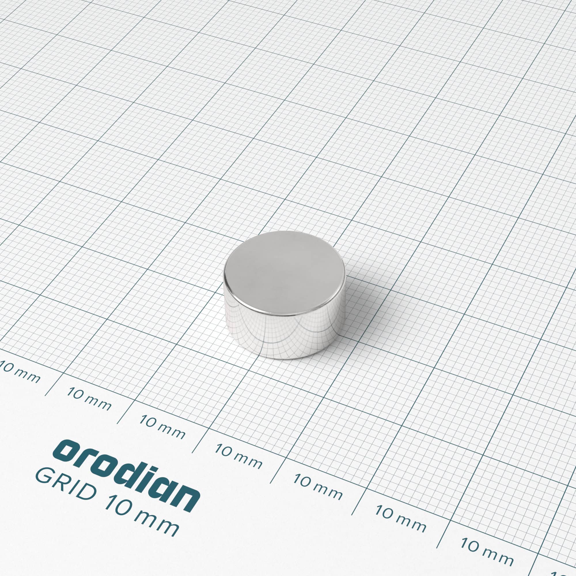 Magnet neodim cilindru 15×8 mm – N42 - imagine 2