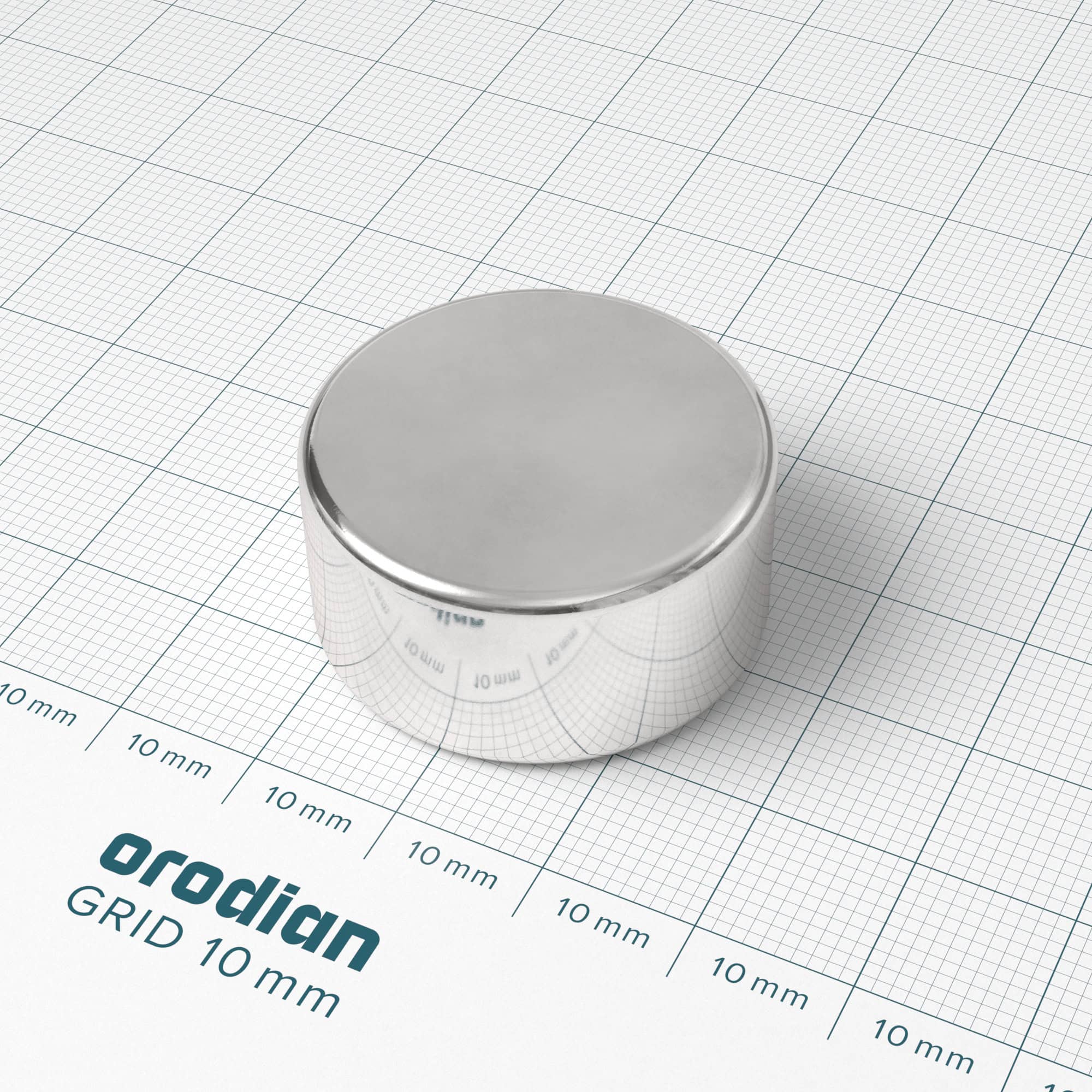 Magnet neodim cilindru 30×15 mm – N38 - imagine 2