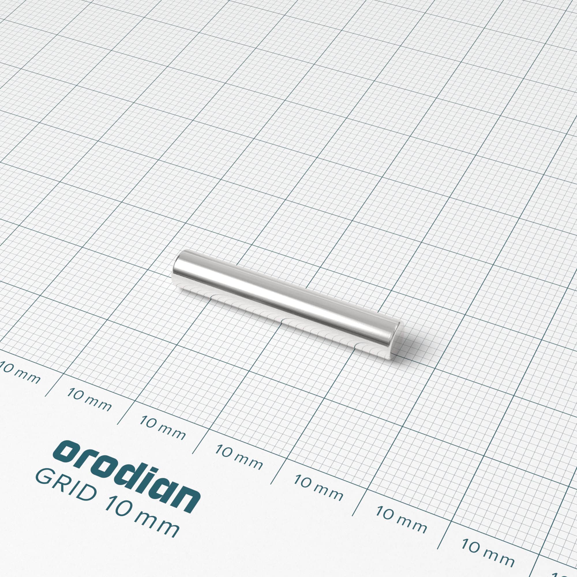 Magnet neodim cilindru 5×30 mm (magnetizare diametrală) – N48 - imagine 2