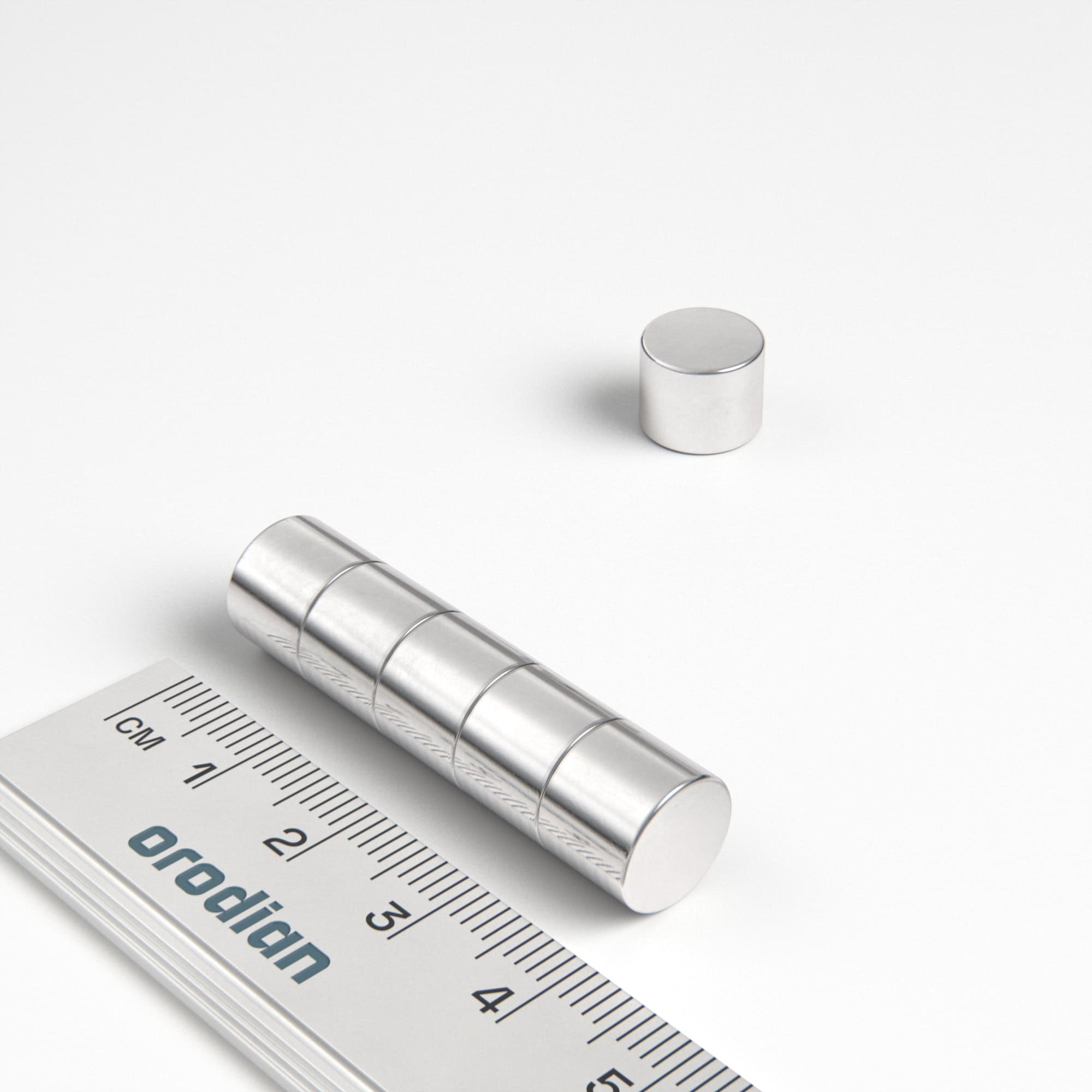 Magnet neodim cilindru 10×8 mm – N38