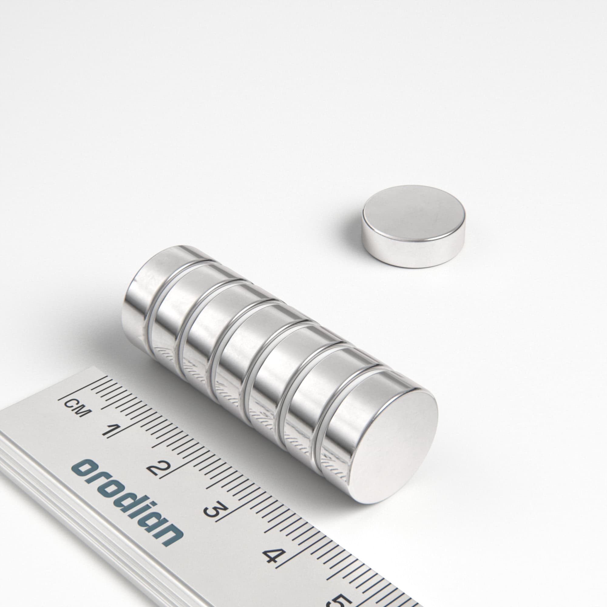 Magnet neodim cilindru 15×5 mm – N40