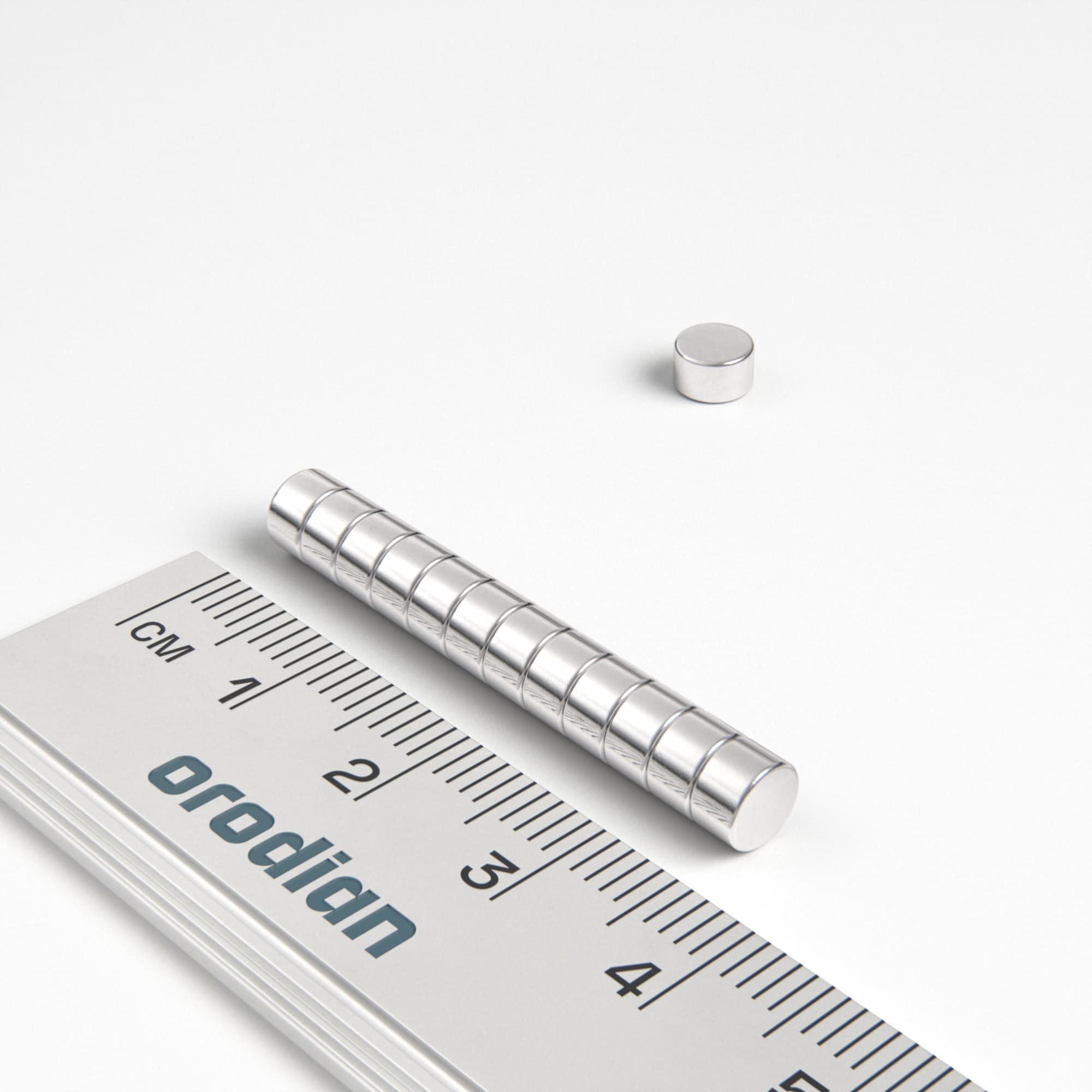 Magnet neodim cilindru 5×3 mm – N38